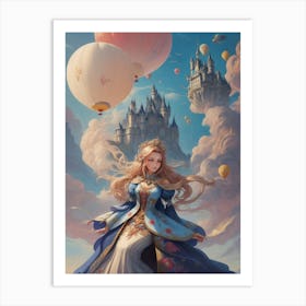 Fairytale Princess 1 Art Print