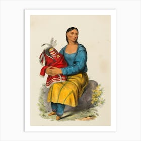 Indian Woman Art Print