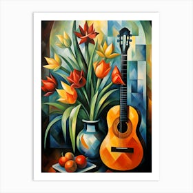 Acoustic Guitar Art Print