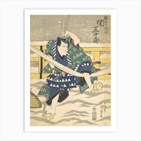 Print 6 By Utagawa Kunisada Art Print