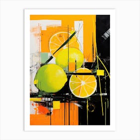 Lemons Art Print