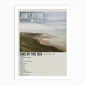 Sins By The Sea By James Arthur 2011 Poster 1 Art Print