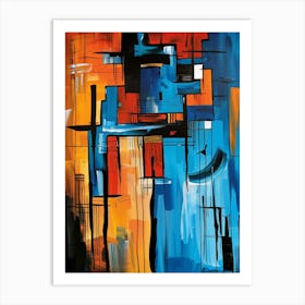 Abstract Painting 2150 Art Print