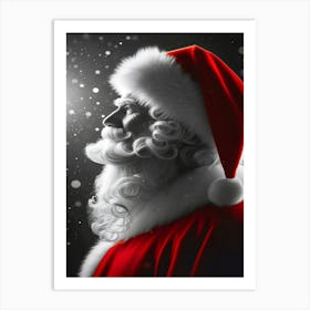 Santa Claus 1, Saint  Nicholas, Classic Art Print