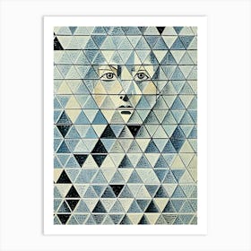 Triangles Art Print