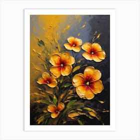 Yellow Flowers Art Print