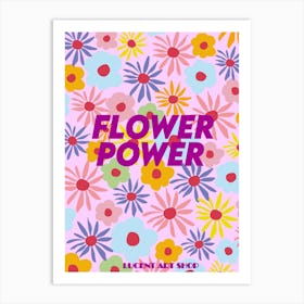 Flower Power 2 Art Print