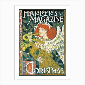 Christmas Issue Of Harper'S Magazine Art Print