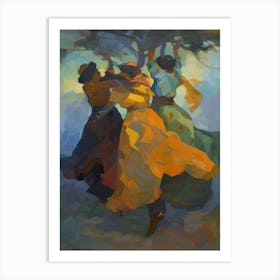 Dancers 18 Art Print