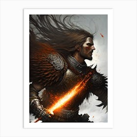 Lord Of The Rings 3 Art Print