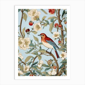 Bird On A Branch 24 Art Print