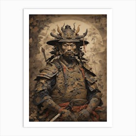 Samurai Warrior 3 Art Print