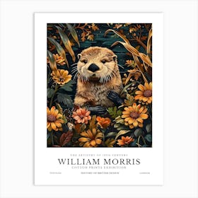 William Morris Exhibition Animals Series 73 Art Print