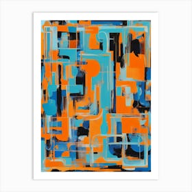 Abstract Painting 831 Art Print