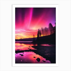 Aurora Borealis 136 Art Print