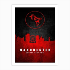 Manchester Phoenix Art Print