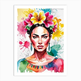 Mexican Girl Art Print