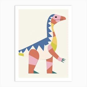 Nursery Dinosaur Art Heterodontosaurus 1 Art Print