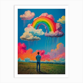 Rainbow In The Sky 5 Art Print