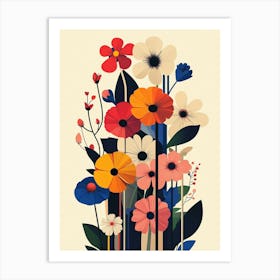 Flowers In A Vase 117 Art Print