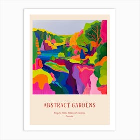 Colourful Gardens Niagara Parks Botanical Gardens Canada 1 Red Poster Art Print