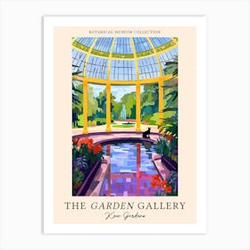 The Garden Gallery, Kew Gardens United Kingdom, Cats Matisse Style 1 Art Print