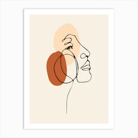 Portrait Of A Woman 59 Art Print