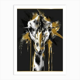 Giraffe 219 Art Print