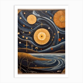 Starry Night 17 Art Print