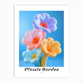 Dreamy Inflatable Flowers Poster Hollyhock 2 Art Print