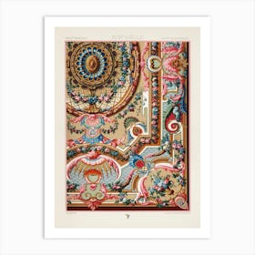 18th Century Pattern, Albert Racine (3) 1 Art Print