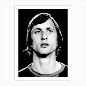 Johan Cruyff 3 Art Print
