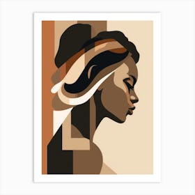 Portrait Of A Woman 47 Art Print