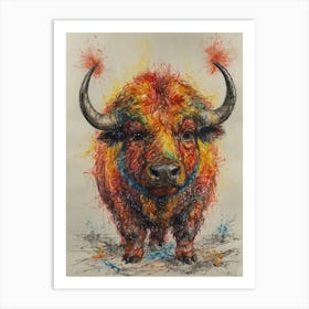 Bull! Art Print