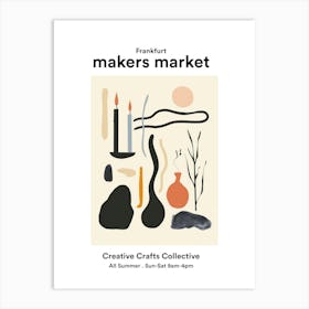 Frankfurt Creative Crafts Collective 1 Art Print