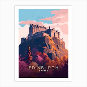 Edinburgh Castle Scotland Art Print