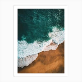 Beach - Beach Stock Videos & Royalty-Free Footage 10 Art Print