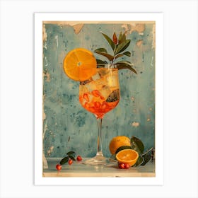 Aperol Spritz Art Print 284 Art Print