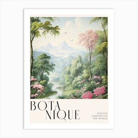 Botanique Fantasy Gardens Of The World 52 Art Print