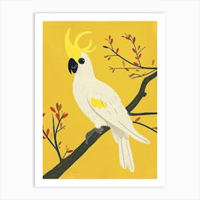 Yellow Cockatoo 2 Art Print