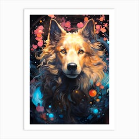 Dog'S Head Art Print