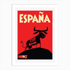 Fly Aeromundo Spain Art Print