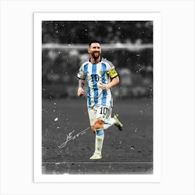 Lionel Messi Art Print