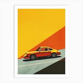 Porsche 911 10 Art Print