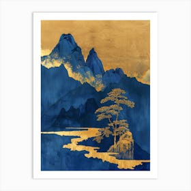 Asian Landscape 24 Art Print