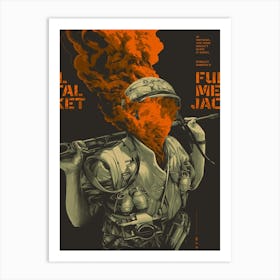 Full Metal Jacket Military Art Art Print