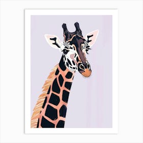 Giraffe 160 Art Print