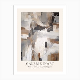 Galerie D'Art Abstract Green 2 Art Print
