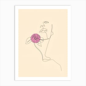 Women's Line Art Art Print