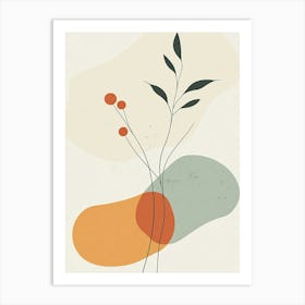 Abstract Flower 22 Art Print